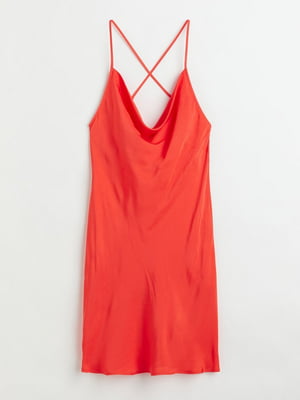 Сукня у білизняному стилі червоного кольору | 6605619