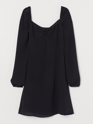 Платье А-силуэта черное | 6585041