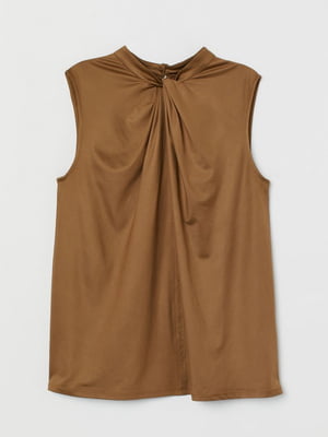 Блуза темно-коричнева | 6586024
