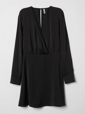 Сукня А-силуету чорна | 6587163