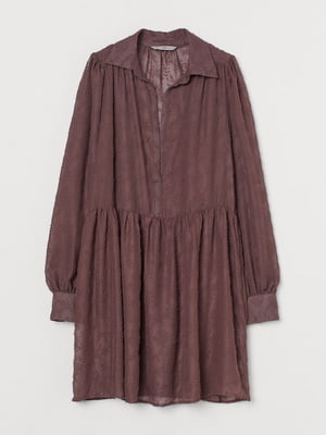 Сукня А-силуету темно-фіолетова | 6587472