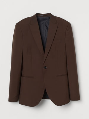 Пиджак темно-коричневый | 6588313