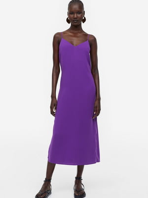 Сукня А-силуету фіолетова | 6588921