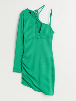 Платье-футляр зеленое | 6589094