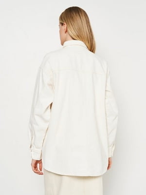 Джинсова біла куртка | 6589405