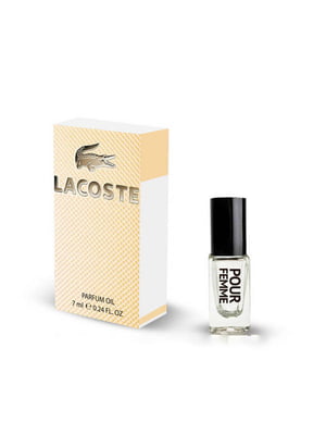 Парфуми жіночі олійні Lacoste Pour Femme (7 мл) | 6607823