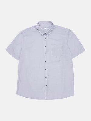 Рубашка белая до короткого рукава | 6608376