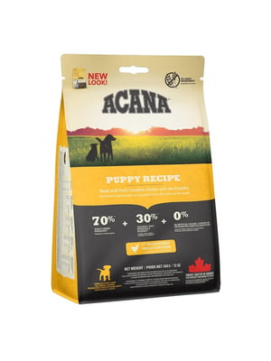 Acana Puppy Recipe сухой корм для щенков всех пород 0.34 кг. | 6608931