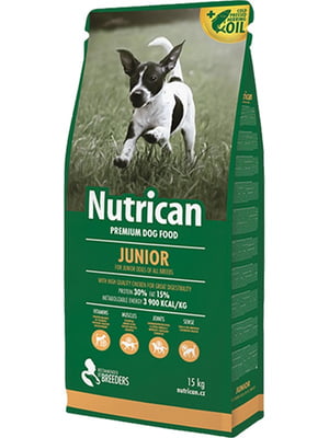 Nutrican Junior сухий корм для цуценят всіх порід | 6609029