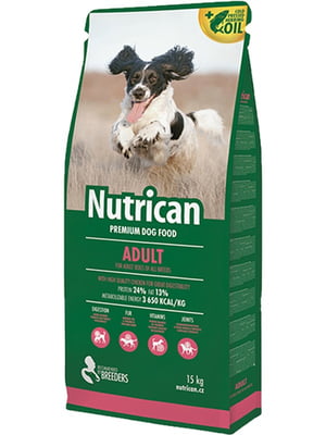 Nutrican Adult сухой корм для взрослых собак всех пород | 6609032