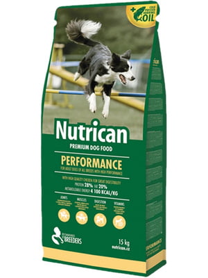 Nutrican Performance сухой корм для активных собак | 6609035