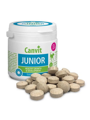 Canvit Junior for dogs кормова добавка для цуценят та молодих собак | 6609039