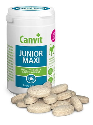 Canvit Junior maxi кормовая добавка для щенков и молодых собак от 25 кг. | 6609040