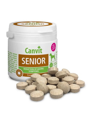 Canvit Senior вітамінна кормова добавка для собак від 7 років | 6609043