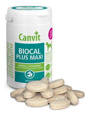 Canvit Biocal Plus maxi вітамінна кормова добавка для покращення рухливості | 6609052