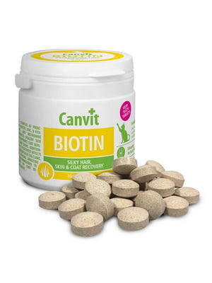 Canvit Biotin for cats вітамінна кормова добавка для ідеальної вовни | 6609058