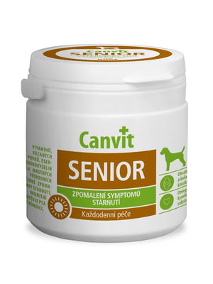 Canvit Senior вітамінна кормова добавка для собак від 7 років 100 г | 6609063