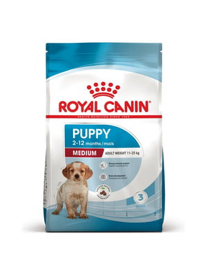 Royal Canin Medium Puppy сухой корм для щенков средних пород | 6609085