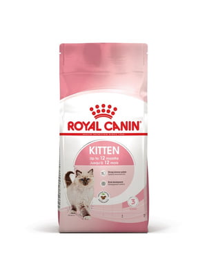 Royal Canin Kitten сухий корм для кошенят у період другої фази зростання 2 кг. | 6609111