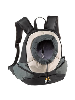 Рюкзак-переноска для маленьких собак Ferplast Kangoo 6, Серый | 6609278