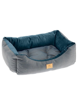 Мягкое место - лежак для собак и кошек Ferplast Chester 55 х 45 х h 20 см - 50, Синий | 6609616