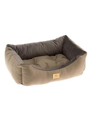 Мягкое место - лежак для собак и кошек Ferplast Chester 55 х 45 х h 20 см - 50, Коричневый | 6609617