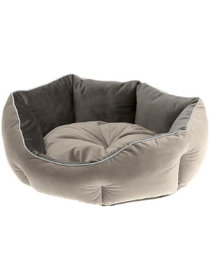 Лежак - диван для собак і кішок Ferplast Queen 44 х 40 х 16 см - 45, Сірий | 6609626