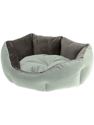 Лежак - диван для собак і кішок Ferplast Queen 50 х 40 х 18 см - 50, Зелений | 6609628