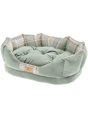Лежак - мягкое место для собак и кошек Ferplast Charles 45 х 35 х h 17 см - 50, Серый | 6609635