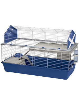 Велика клітка для кроликів та гризунів Ferplast Barn 120 Синій | 6609976