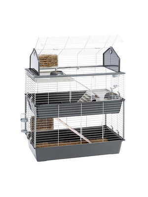 Триповерхова клітина для кроликів та гризунів Ferplast Barn 100 Double | 6609977