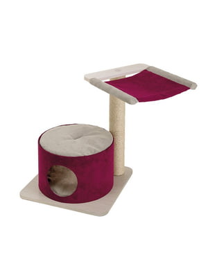 Домик когтеточка со спальным местом и полочкой для кошек Ferplast Simba | 6610055