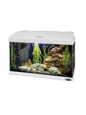 Стеклянный аквариум со светодиодной лампой на 40 литров Ferplast Capri 50 LED | 6610087