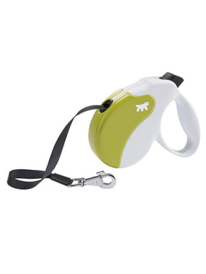 Повідець - рулетка для собак зі стрічкою Ferplast Amigo Tape 16 х 3.8 х 15 см - L, Жовтий | 6610158