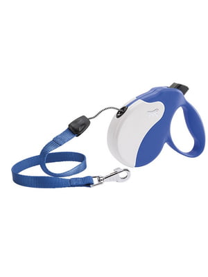 Поводок - рулетка для собак со шнуром Ferplast Amigo Cord 14 х 3.6 х h 12 см - S, Синий | 6610167