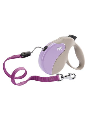 Поводок - рулетка для собак со шнуром Ferplast Amigo Cord 16 х 3.8 х h 15 см - L, Фиолетовый | 6610179