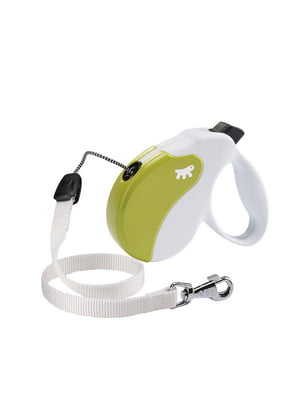 Повідець - рулетка для собак зі шнуром Ferplast Amigo Cord 16 х 3.8 х 15 см - L, Жовтий | 6610185