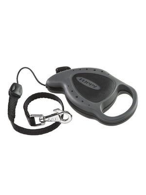 Повідець - рулетка для собак та котів зі шнуром Ferplast Flippy Deluxe Mini Чорний | 6610203