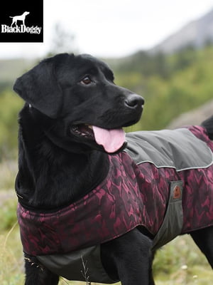 Куртка для собак BlackDoggy VC14-JK023 L, Бордовый | 6610509