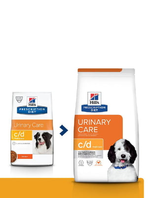 Hills Prescription Diet Canine c/d Multicare - корм для собак профилактика и лечения МКБ 1.5 кг. | 6610582