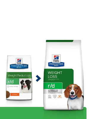 Hills Prescription Diet Canine r/d Weight Reduction для собак при ожирении | 6610594