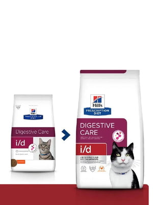 Hills Prescription Diet Feline i/d Chicken для котов для ЖКТ, при панкреатитах | 6610605