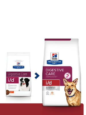 Hills Prescription Diet Canine i/d Dog Food Chicken для собак от заболеваний ЖКТ 1.5 кг | 6610688