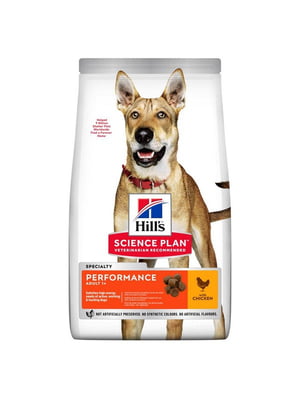 Hills SP Canine Adult Performance Chicken для охотничьих и активных собак от 1 года | 6610723