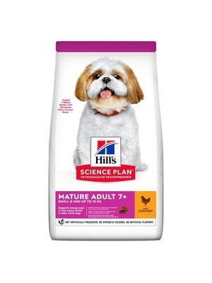 Hills Science Plan Canine Mature Adult Small Mini Chicken для маленьких собак 7+ лет 0.3 кг | 6610735