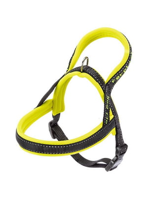 Нейлонова шлейка світловідбивна норвезького типу для собак Ferplast Sport Dog PA: 39 см - B: 48 ÷ 58 см - XS, Жовтий | 6611136