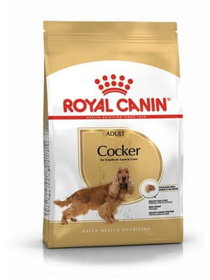 Royal Canin Cocker Adult сухой корм для собак породы кокер-спаниель от 12 месяцев | 6611652
