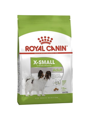 Royal Canin X-Small Adult сухий корм для мініатюрних собак до 4 кг. від 10 місяців 1.5 кг. | 6611681