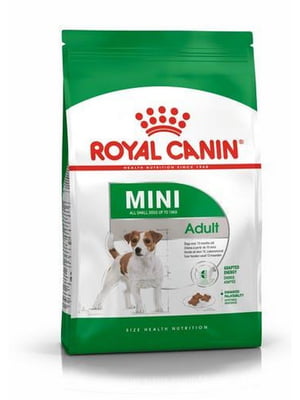 Royal Canin Mini Adult сухой корм для маленьких взрослых собак 4-10 кг от 10 месяцев 2 кг. | 6611698