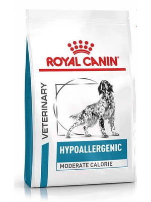 Royal Canin Hypoallergenic Moderate Calorie корм для собак с аллергией 1.5 кг. | 6611730